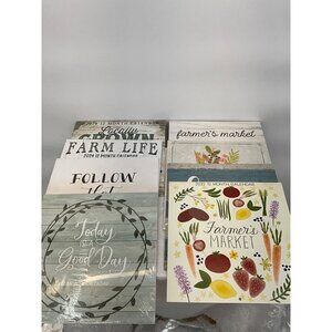 Eight12-Month Wall Calendars Featuring Farm Life Inspirational Quotes & Farmers